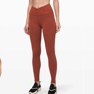Lululemon Always On High Rise Rustic Clay Size 4